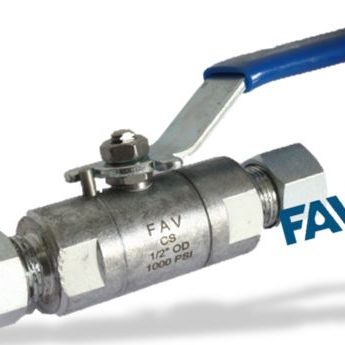 Carbon Steel Ball Valve Double Ferrule 1000 psi Carbon Steel Ball Valve Double Ferrule 1000 psi