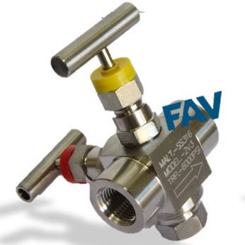 2 Way Manifold Valves ,R Type,For Remote Mounting 2 Way Manifold Valve