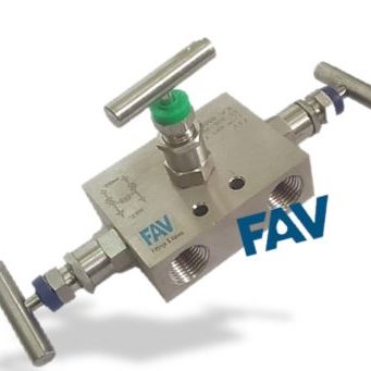 3 Way Manifold Valves ,R Type,For Remote Mounting 3 Way Manifold Valve