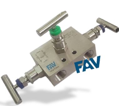 3 Way Manifold Valves ,R Type,For Remote Mounting 3 Way Manifold Valve