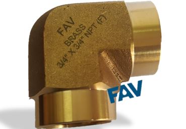 Pipe Elbow Brass fittings