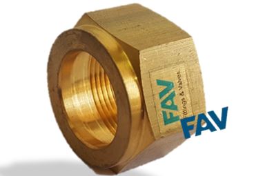 Brass Nut ferrule fittings