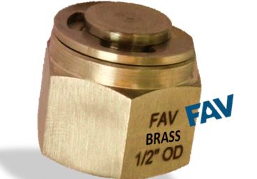 Plug Brass double ferrule