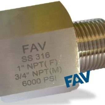 Hex Adapter NPT Male X NPT Female Hex Adaptors