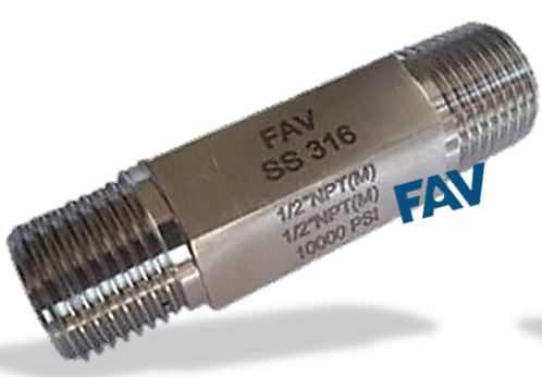 Hex Long Nipple,,10000 psi Long Nipple,10000 psi