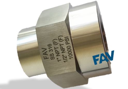 Coupling high pressure
