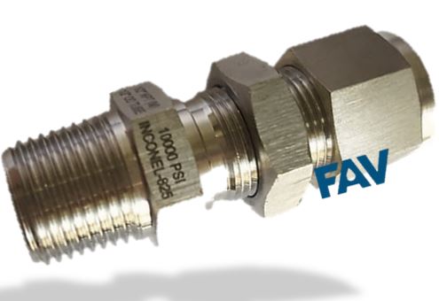 Male Bulkhead Connector Male Bulkhead Connector twin ferrule fittings