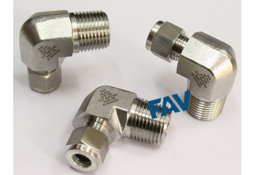 thumbnail image 2 of 90° Elbow 3/8\" NPTF Female X 3/8\" NPTF Female 2 of 14