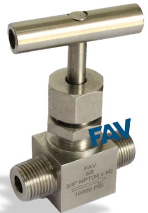Male needle Valve