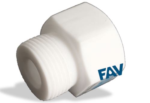 PTFE Hex Adaptor Fittings