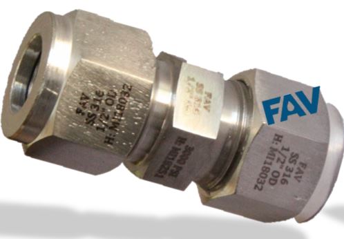 Straight Union ferrule fittings