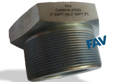Carbon Steel Hex Bushing 10000 psi Carbon Steel Bushing 10000 PSI