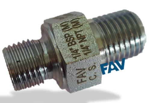 Carbon Steel Hex Nipple NPT BSP 10000 ps A105 BSP , NPT Adaptors
