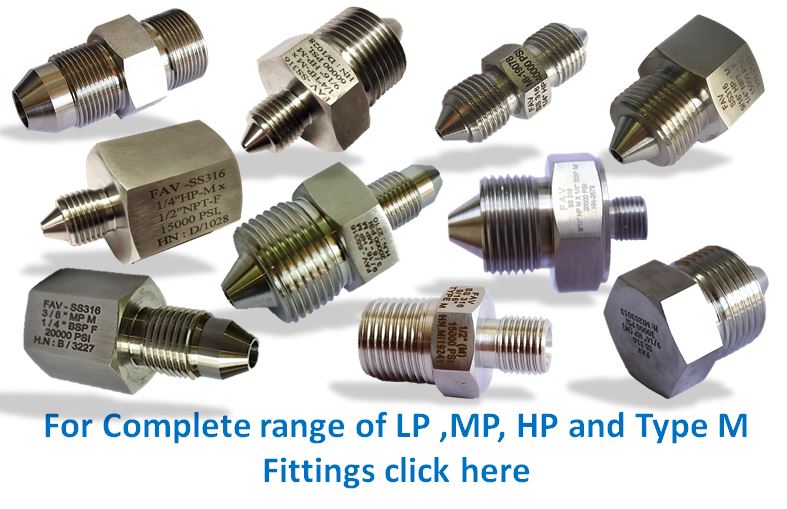 Autoclave,MP Pipe Fittings