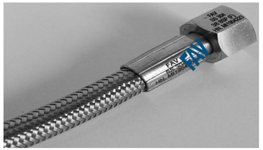 Stainless Steel Braided Hose With BSP Fix Connections Braided Hose