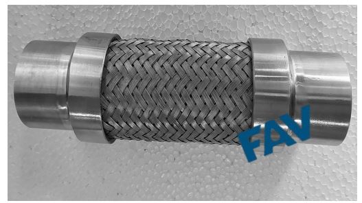 Stainless Steel Braided Hose With Weld Connections Stainless Steel Braided Hose