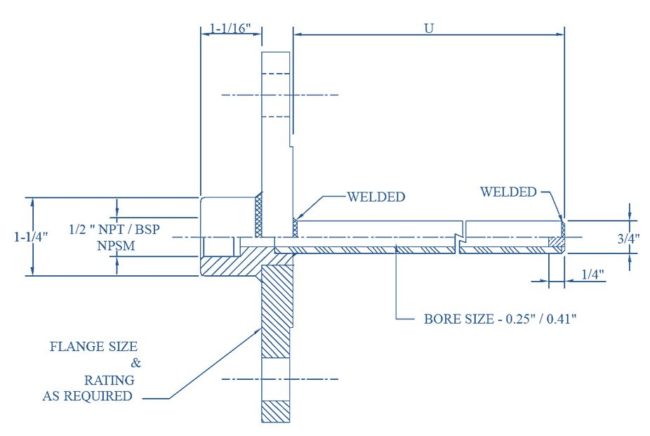 Flanged Thermowell