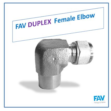Duplex Female Elbow