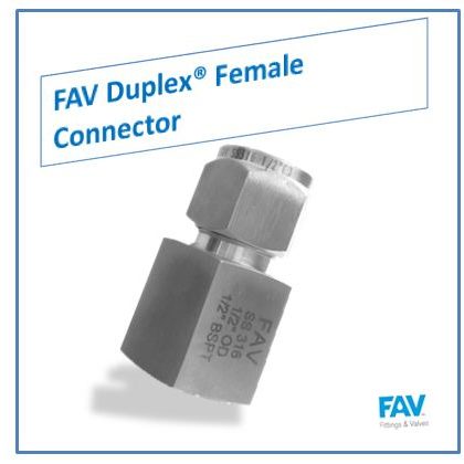 FAV Duplex Female Connector Duplex Female Connector