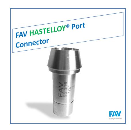 HastelloyPort Connector