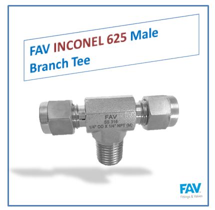 Inconel 625 Male Branch Tee