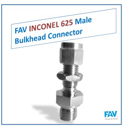 Inconel 625 Male Bulkhead Connector