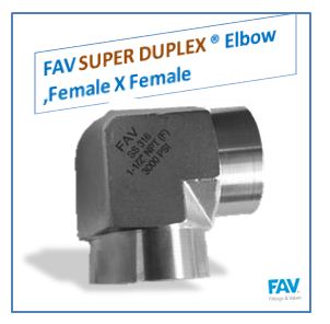 Super Duplex Elbow ,Female X Female