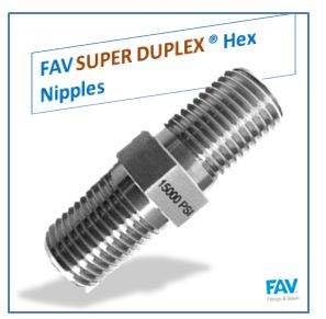 Super Duplex Hex Nipples Hex Nipples