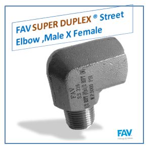 Super Duplex Street Elbow, Male X Female