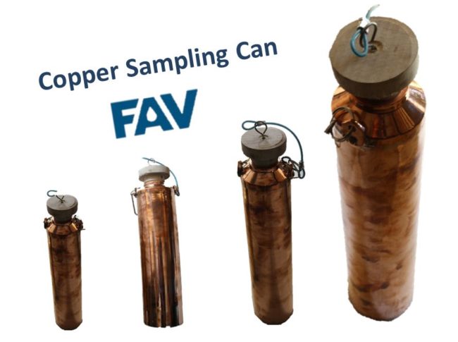 Copper Sampling Cans