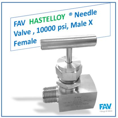Hastelloy High Pressure Needle Valve