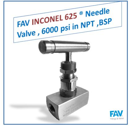 Inconel 625 Needle Valve