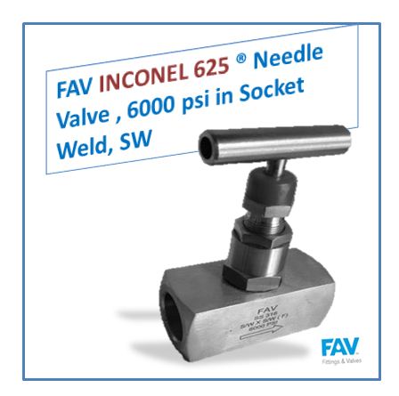 Inconel 625 Weld Needle Valve
