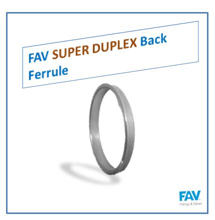 Super Duplex Back Ferrule