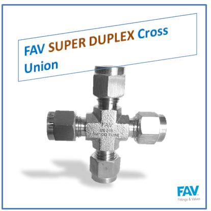 Super Duplex Union Cross