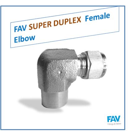 Super Duplex Female Elbow