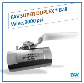 Super Duplex Ball Valve 3000 PSI