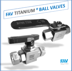 Titanium ball valves