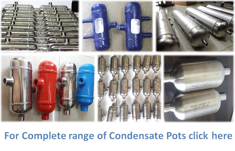 Condensate Pot For Pressure Transmitter
