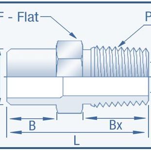 Male Connector – Pipe Butt Weld X Male Pipe Threads (NPT) Weld Fitting