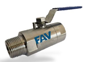 Super Duplex Ball Valve Male x Female, 2000 Psi Ball Valve