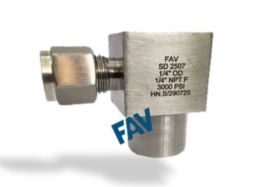 Super Duplex Block Elbow OD x Female Super Duplex Block Elbow