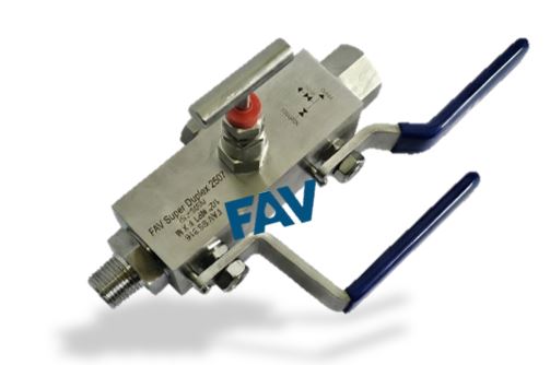 Super Duplex Double Block & Bleed Valve x 2 Ball Valve x 1 Needle Valve Double Block & Bleed Valve x 2 Ball Valve x 1 Needle Valve