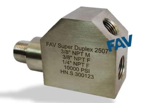 Super Duplex Gauge Adapter Gauge Adapter