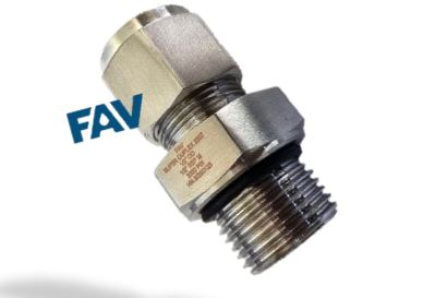 Super Duplex Male Connector with O-ring Male Connector with O-ring