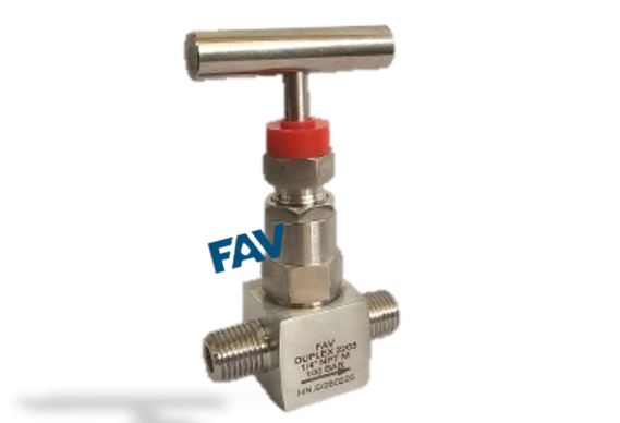 Super Duplex Needle Valve Male x Male Super Duplex Needle Valve