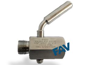 Super Duplex Pressure Guage Cock Pressure Guage Cock