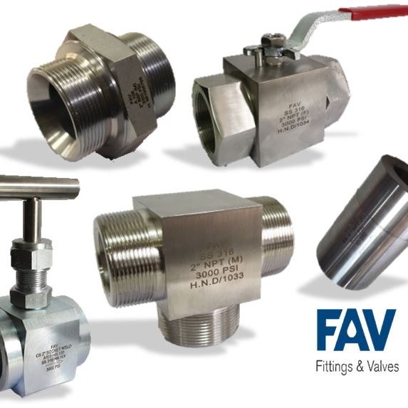 Fittings and Valves in 2” size and above Fittings and Valves in 2”