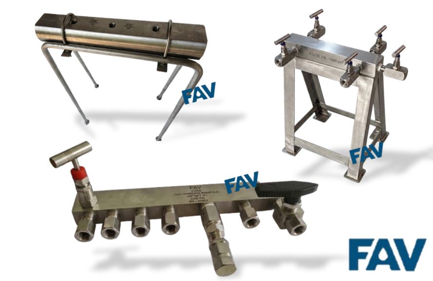 Distribution Manifold and Air Header 10,000 to 15000 psi Distribution Manifold
