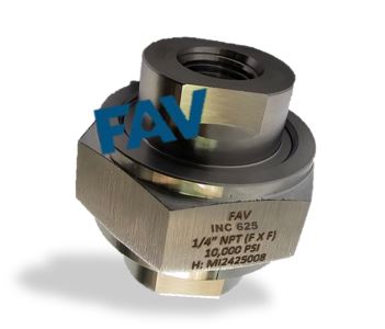 Inconel 625 3 Piece Union 3 Piece Union
